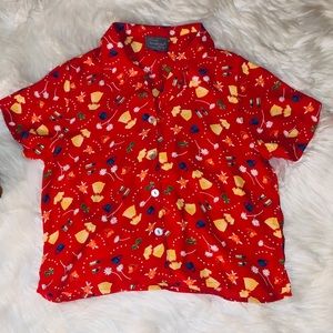 Carol Anderson Vintage Gorgeous Print Button Down